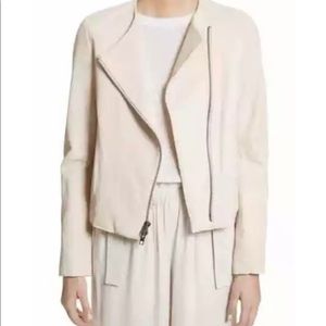 Vince Collarless Moto jacket